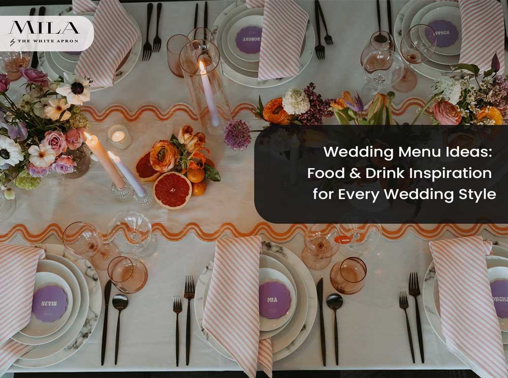 Wedding Menu Ideas